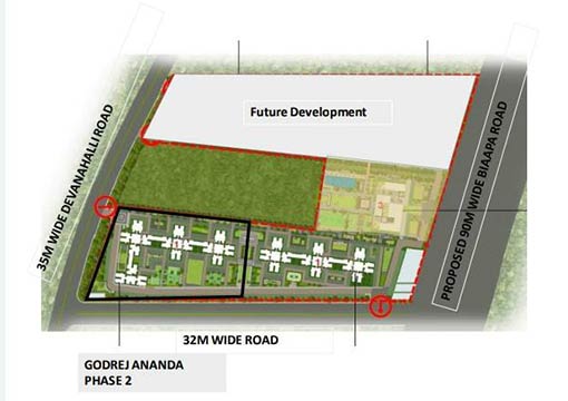 floor-plan GODREJ ANANDA site floor plan