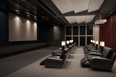 GODREJ ANANDA Amenities - AV Rooms