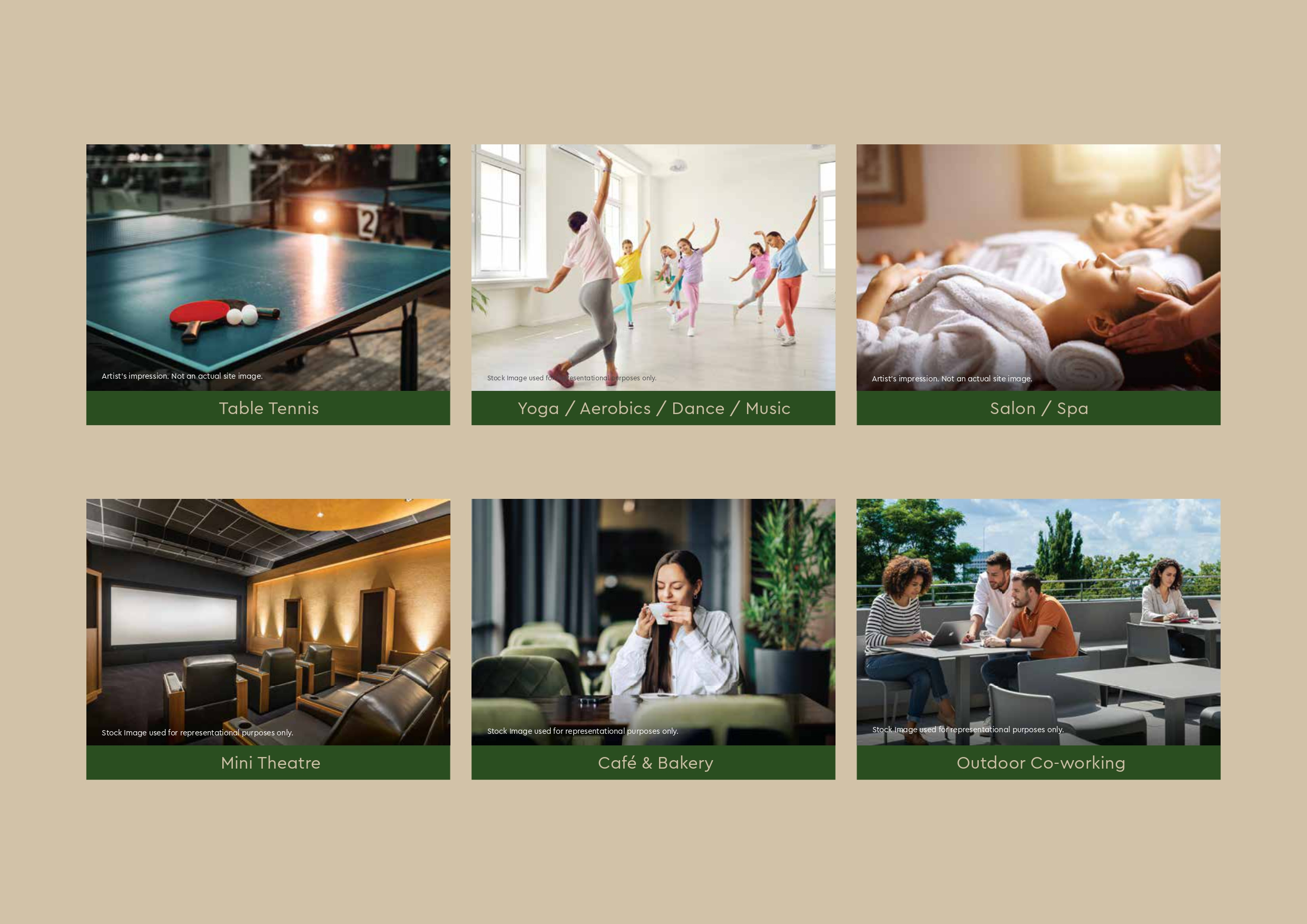 Clubhouse and leisure amenities