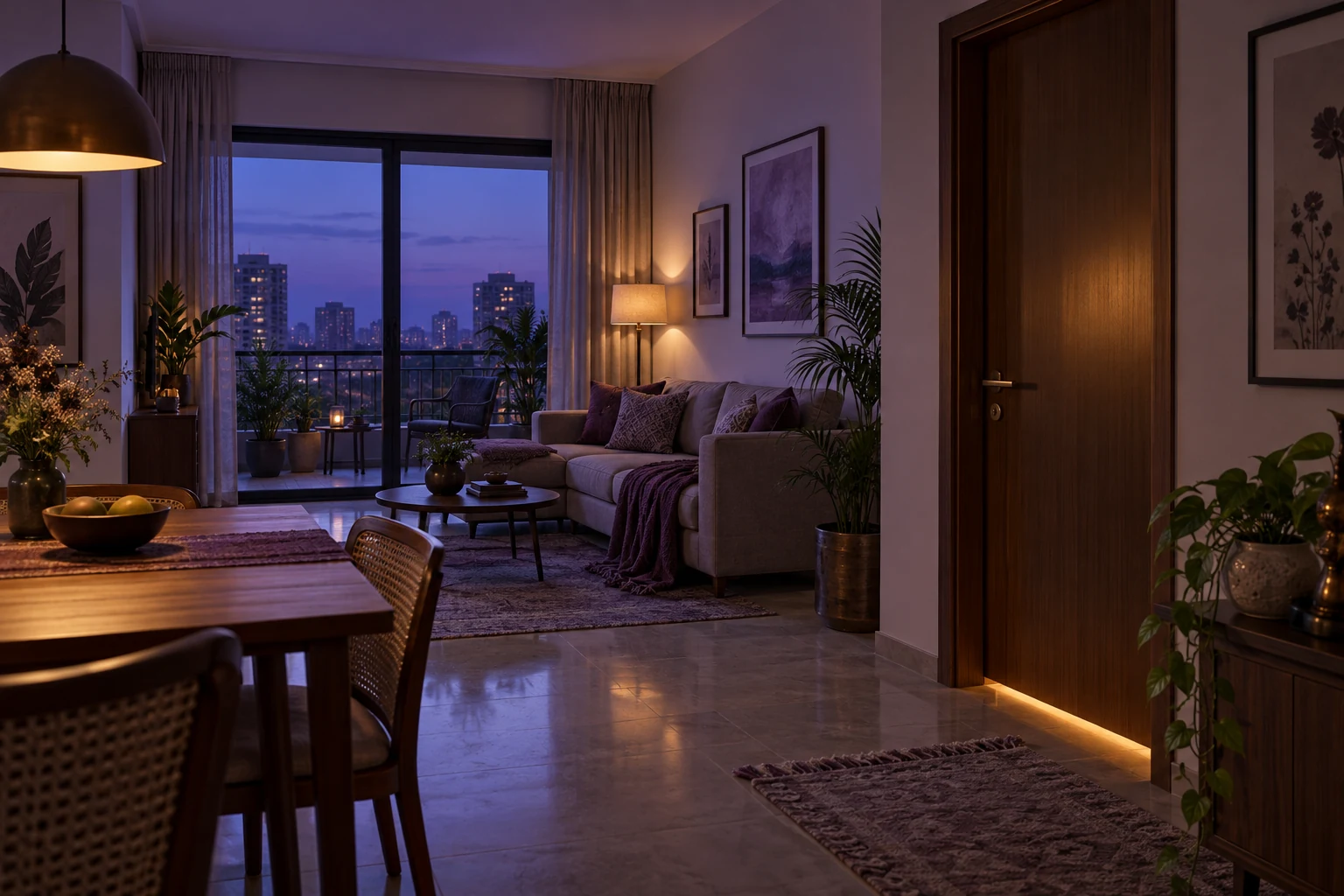Concept illustration for Godrej Aveline: Living With Different Shifts