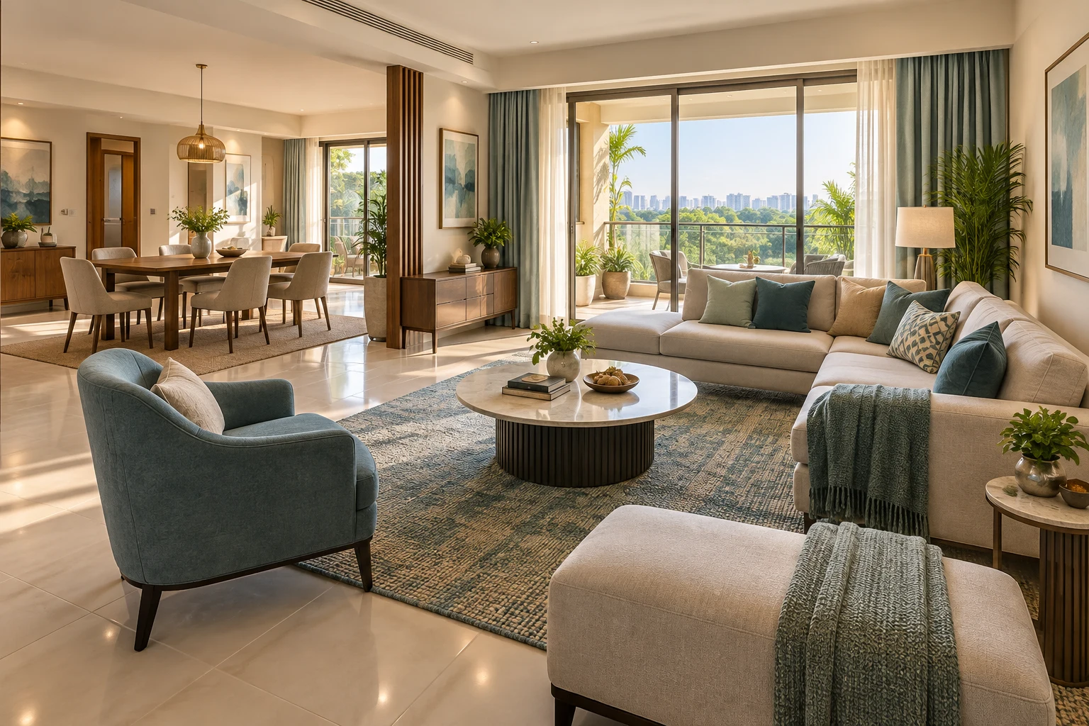 Illustrative concept for Godrej Florenne: Multigenerational Living Guide