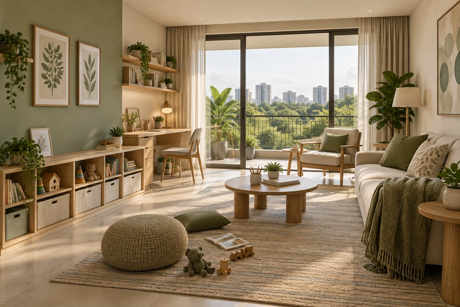Illustrative concept for Godrej Florenne for Families: Everyday Planning