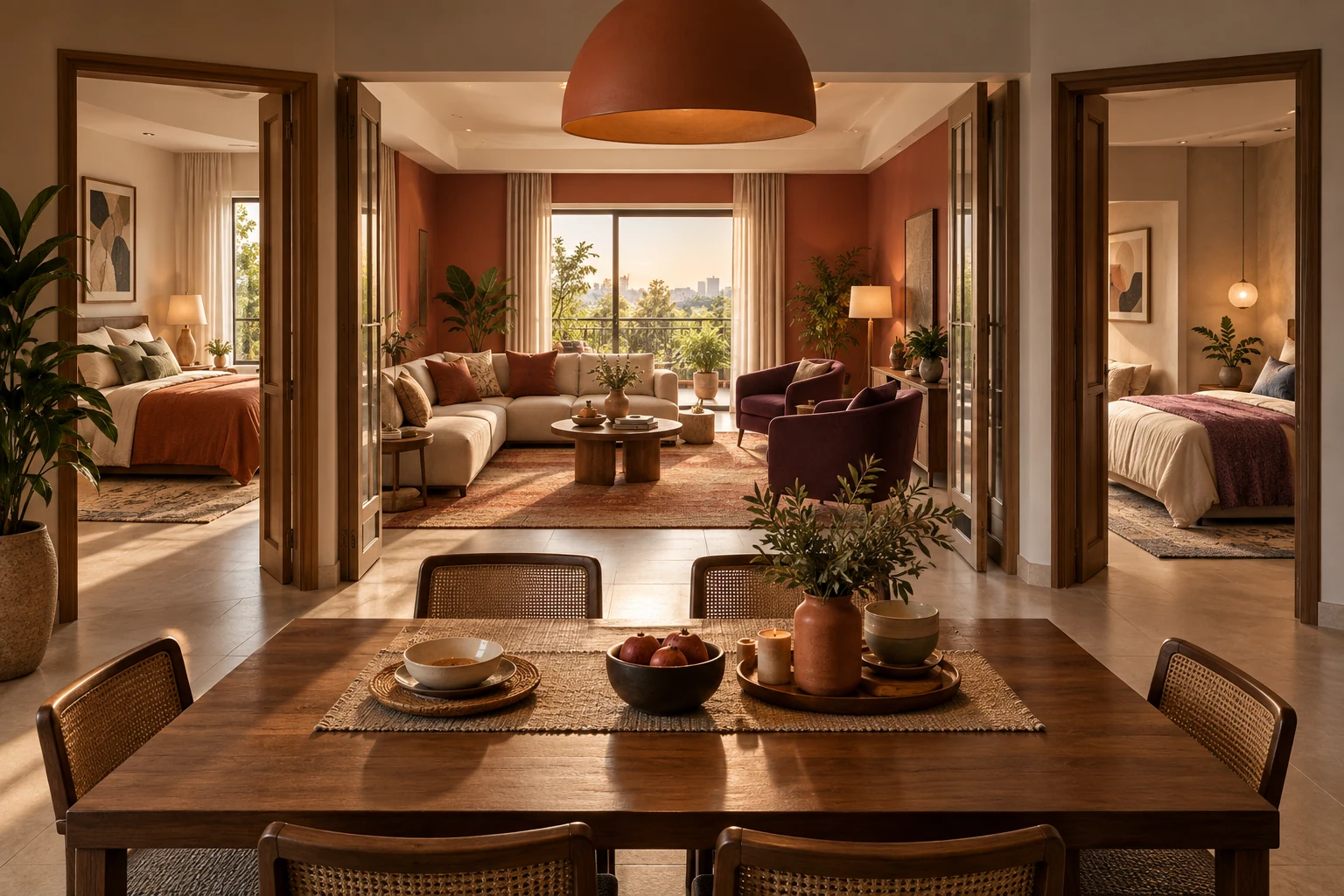 Concept illustration for Godrej Parkshire 3 BHK Premium vs Luxe