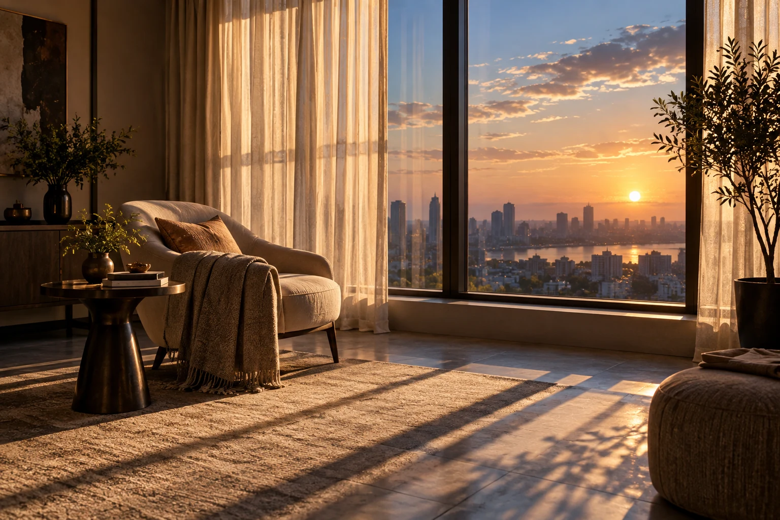 Concept illustration for Godrej Parkshire: Floor, View and Privacy