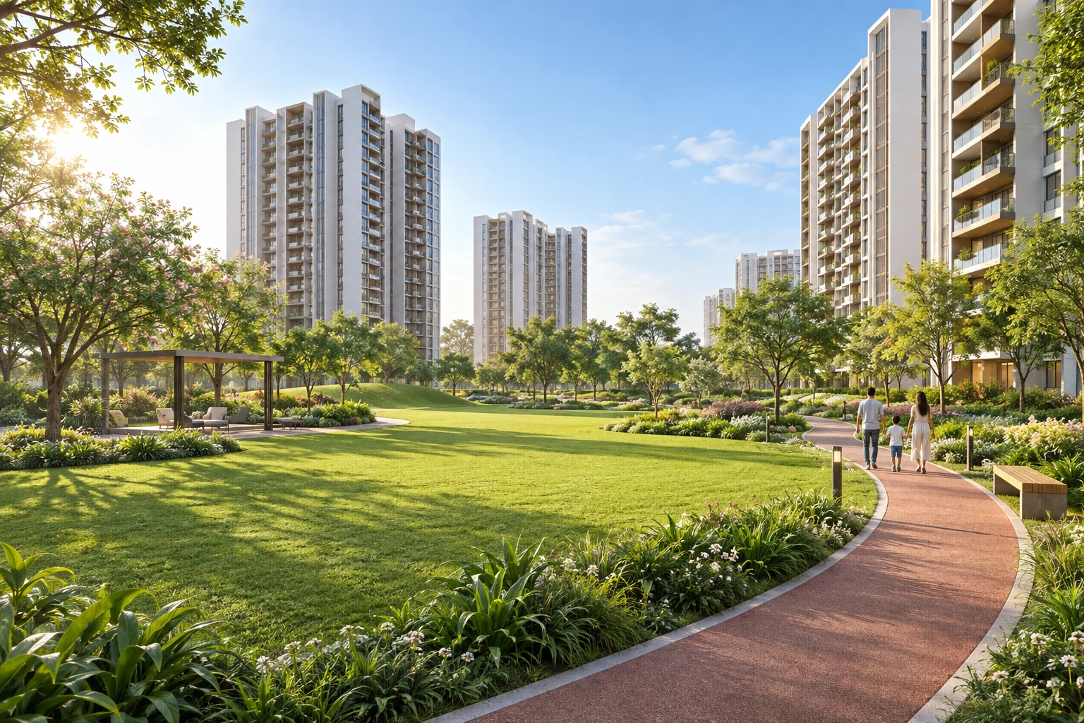 Godrej Parkshire conceptual architectural illustration