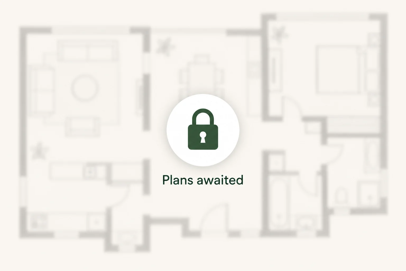 Locked illustrative placeholder: official plans awaited