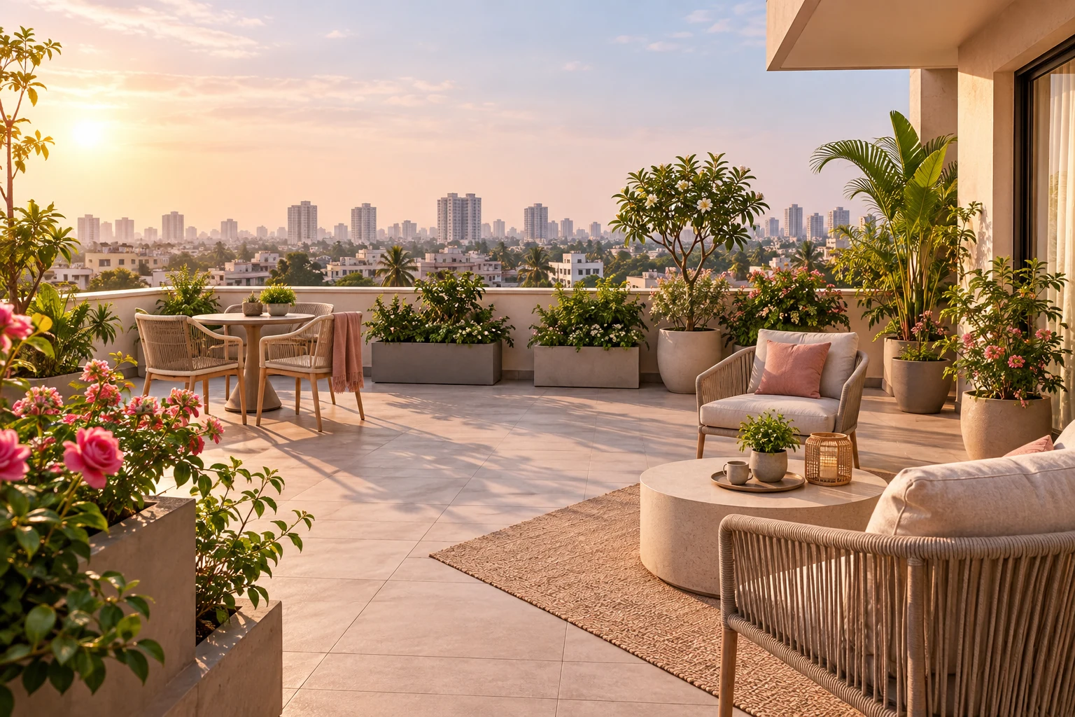 Concept illustration for Godrej Regent Park Third-Floor Terrace Guide