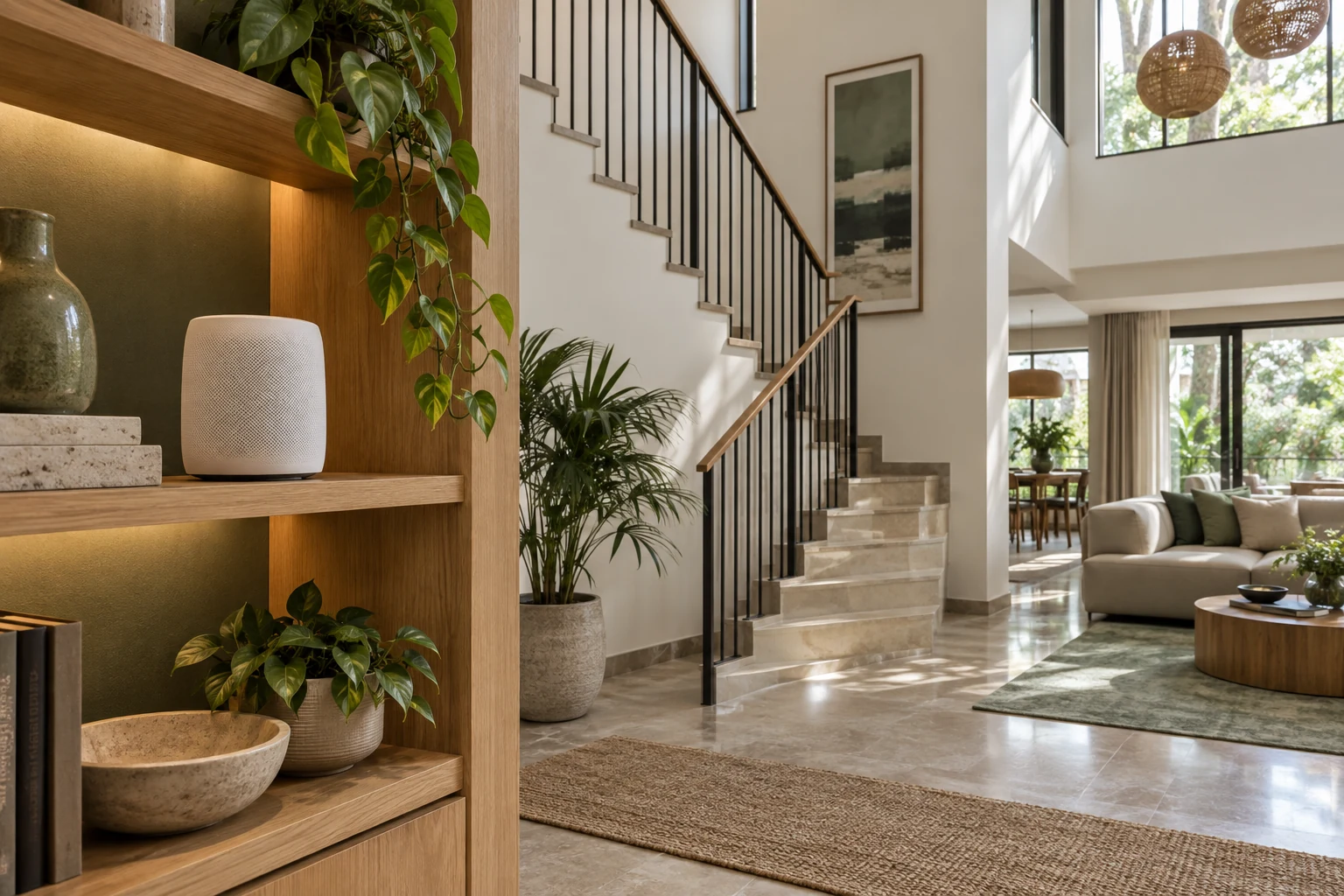 Concept illustration for Godrej Soukya Road: Wi-Fi Across Floors