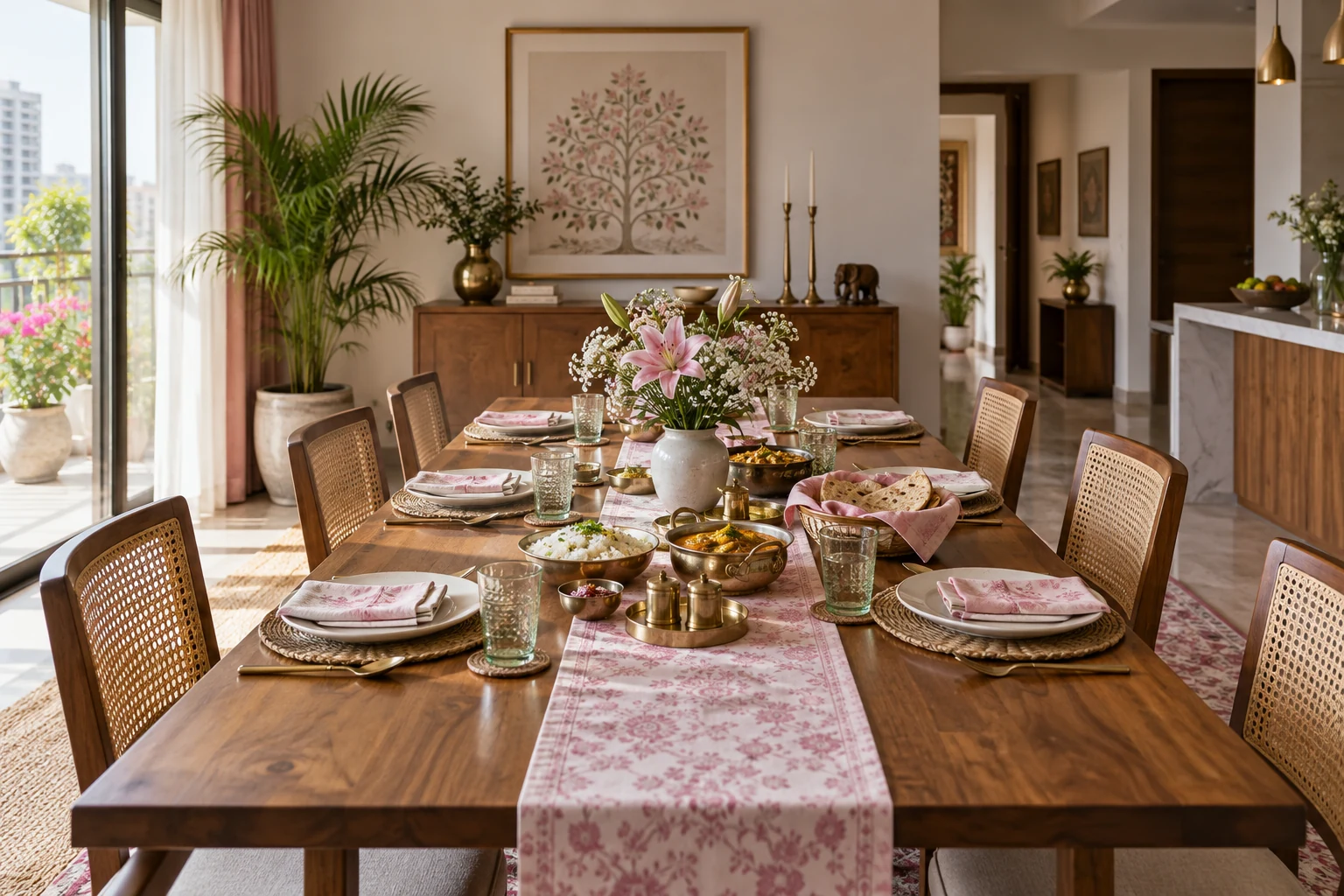 Concept illustration for Godrej Soukya Road: Hosting Family Meals