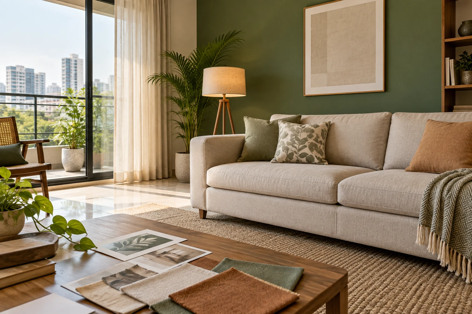 Concept illustration for Godrej Soukya Road: Furnishing in Stages