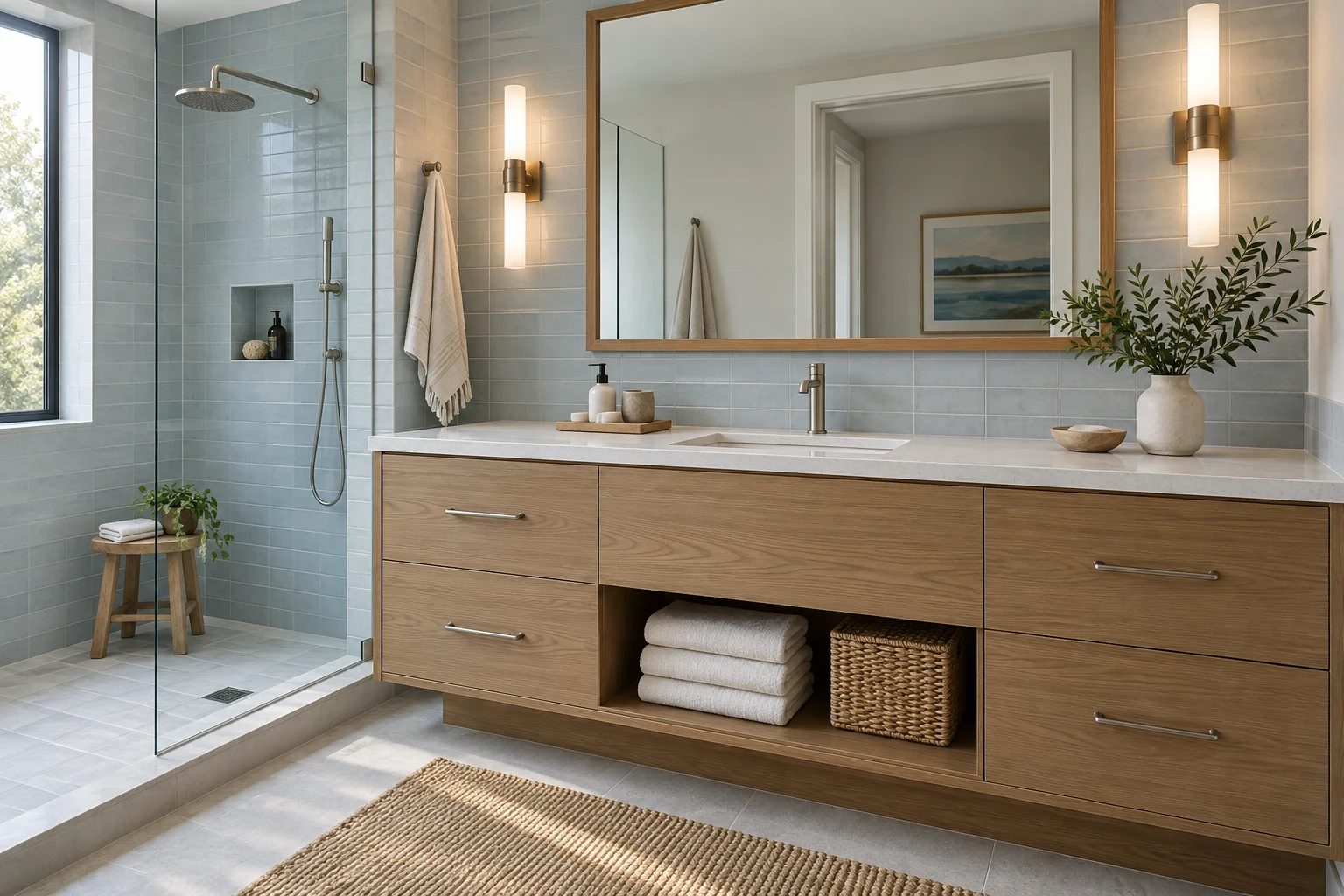 Concept illustration for Godrej Soukya Road: Bathroom Storage Guide