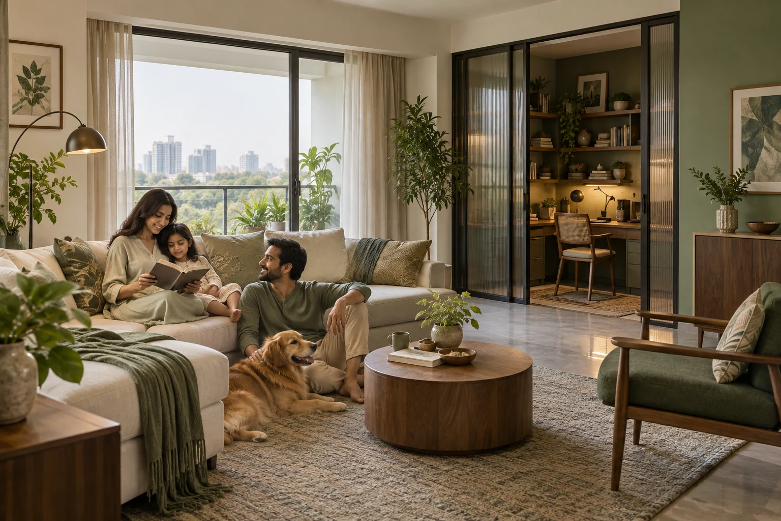 Concept illustration for Godrej Vanantara 2 BHK vs 3 BHK: Family Fit