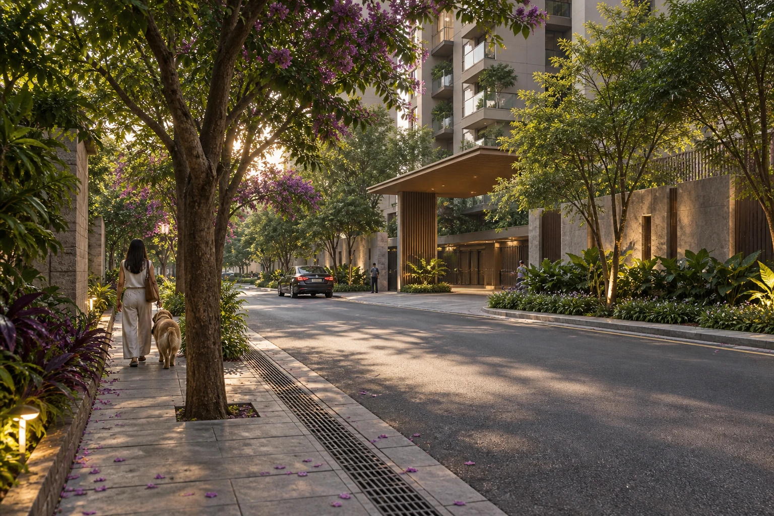 Concept illustration for Godrej Vanantara Approach Road: What to Check