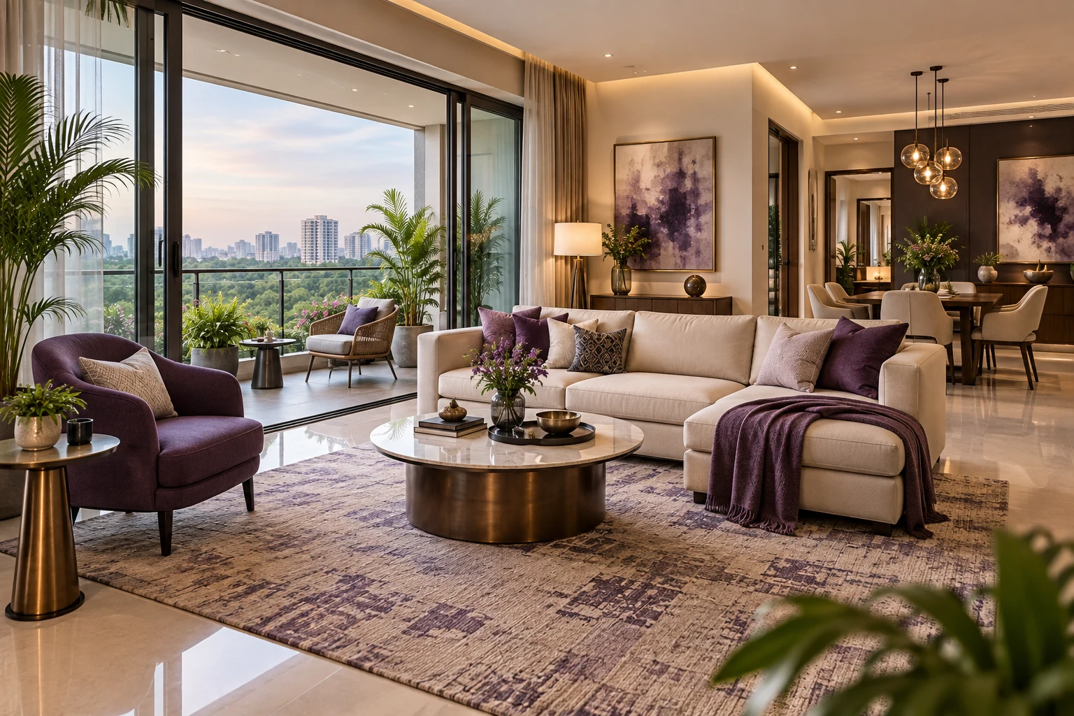 Concept illustration for Godrej Woods 3 BHK Premium vs Luxe
